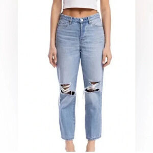 NWT BLANK NYC The Baxter Ribcage Straight Leg Jeans